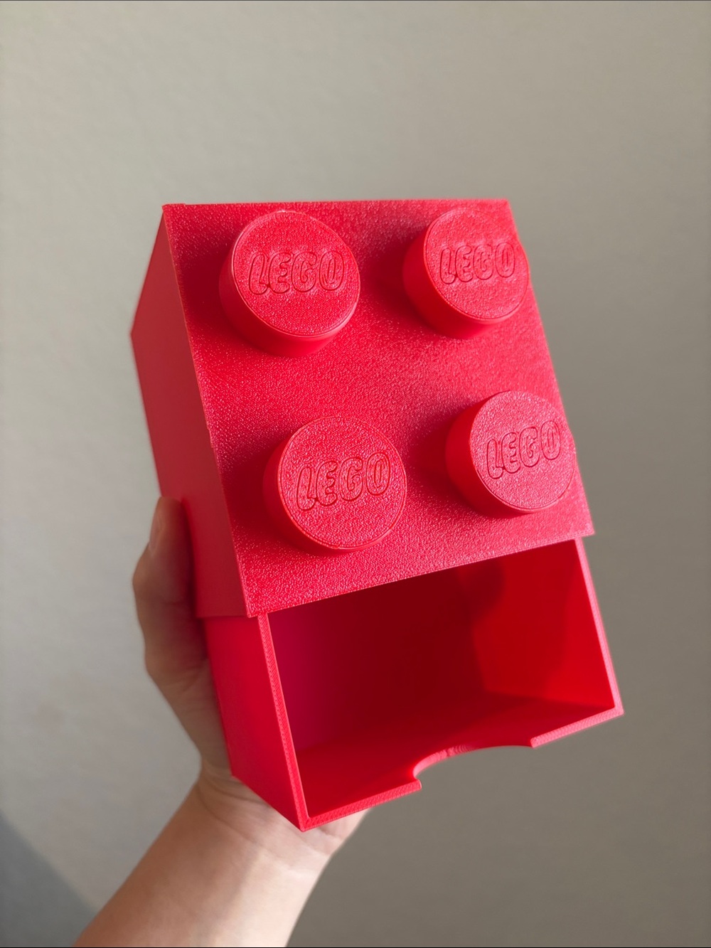 NWOT LEGO Red Mini Storage Drawer - Brick Design - Picture 11 of 11